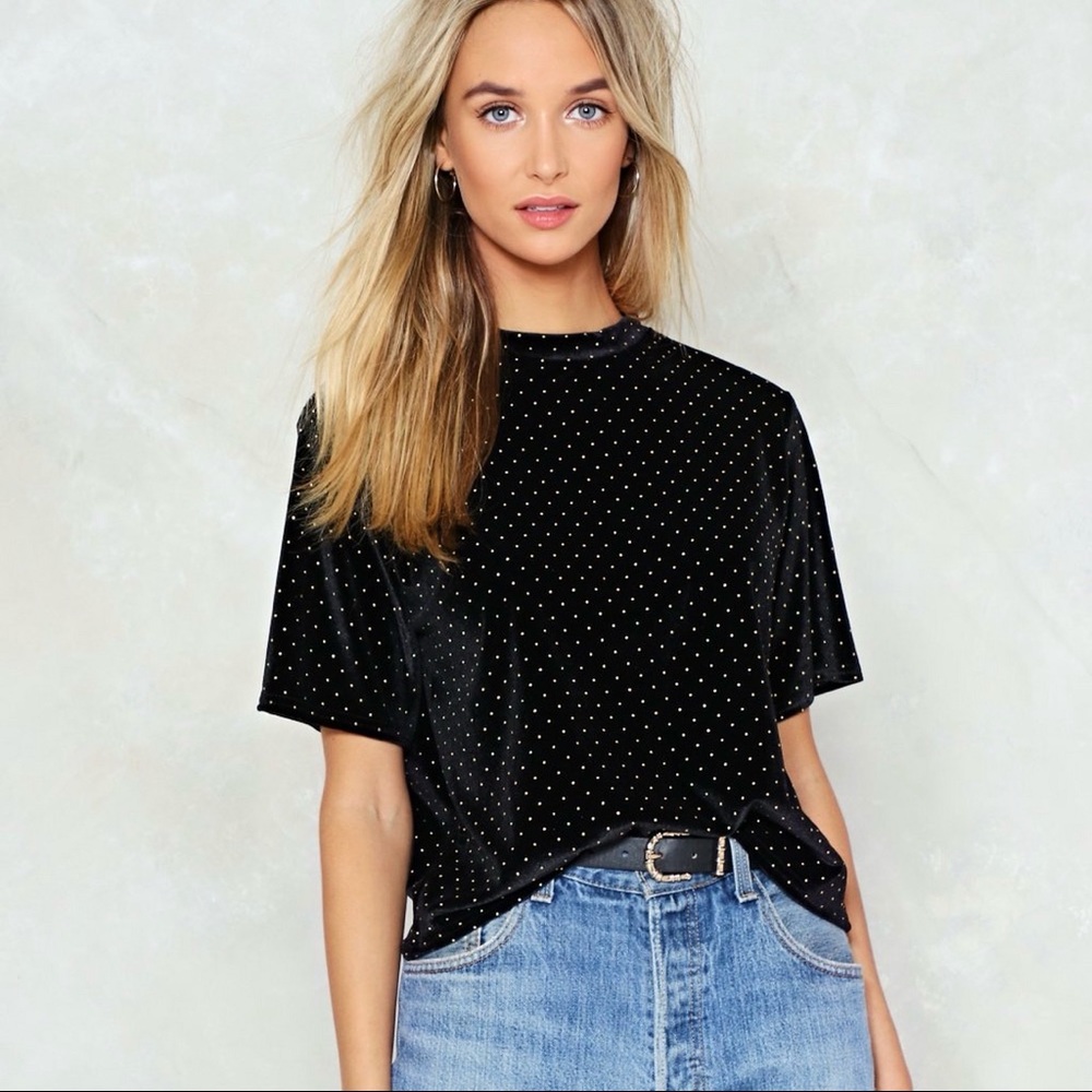 NWT Nasty Gal Time to Pretend Top
